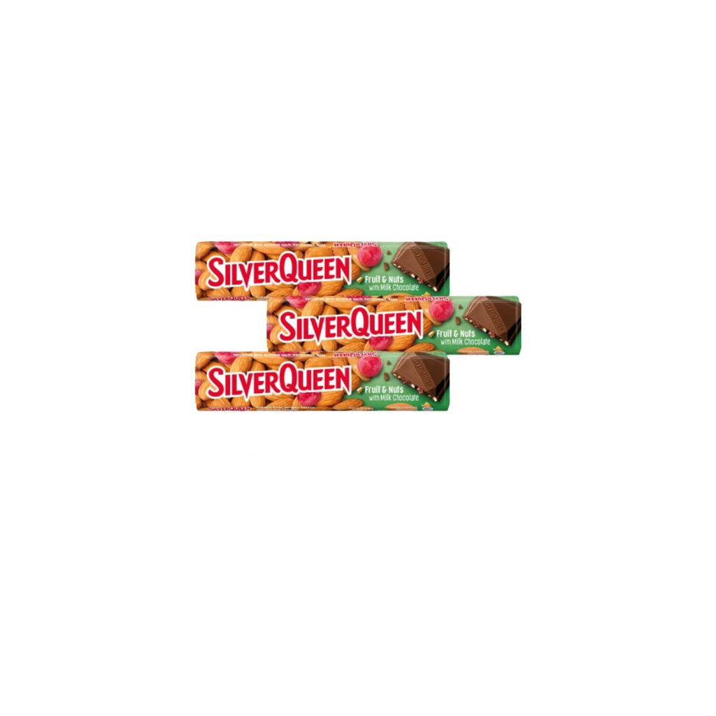 Silverqueen Fruit and Nuts 3 x 25 g
