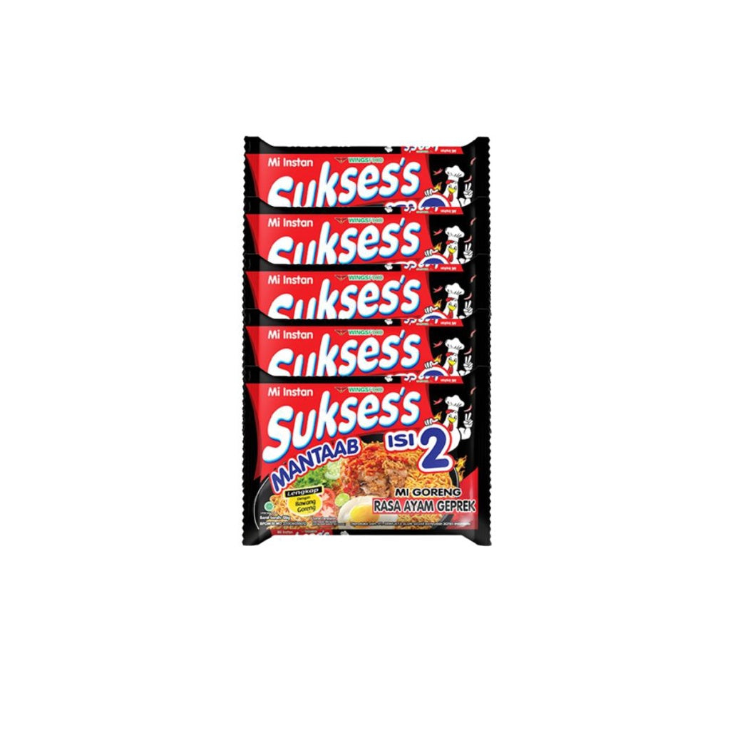 SUKSESS MIE GORENG AYAM GEPREK 5 x 126GR