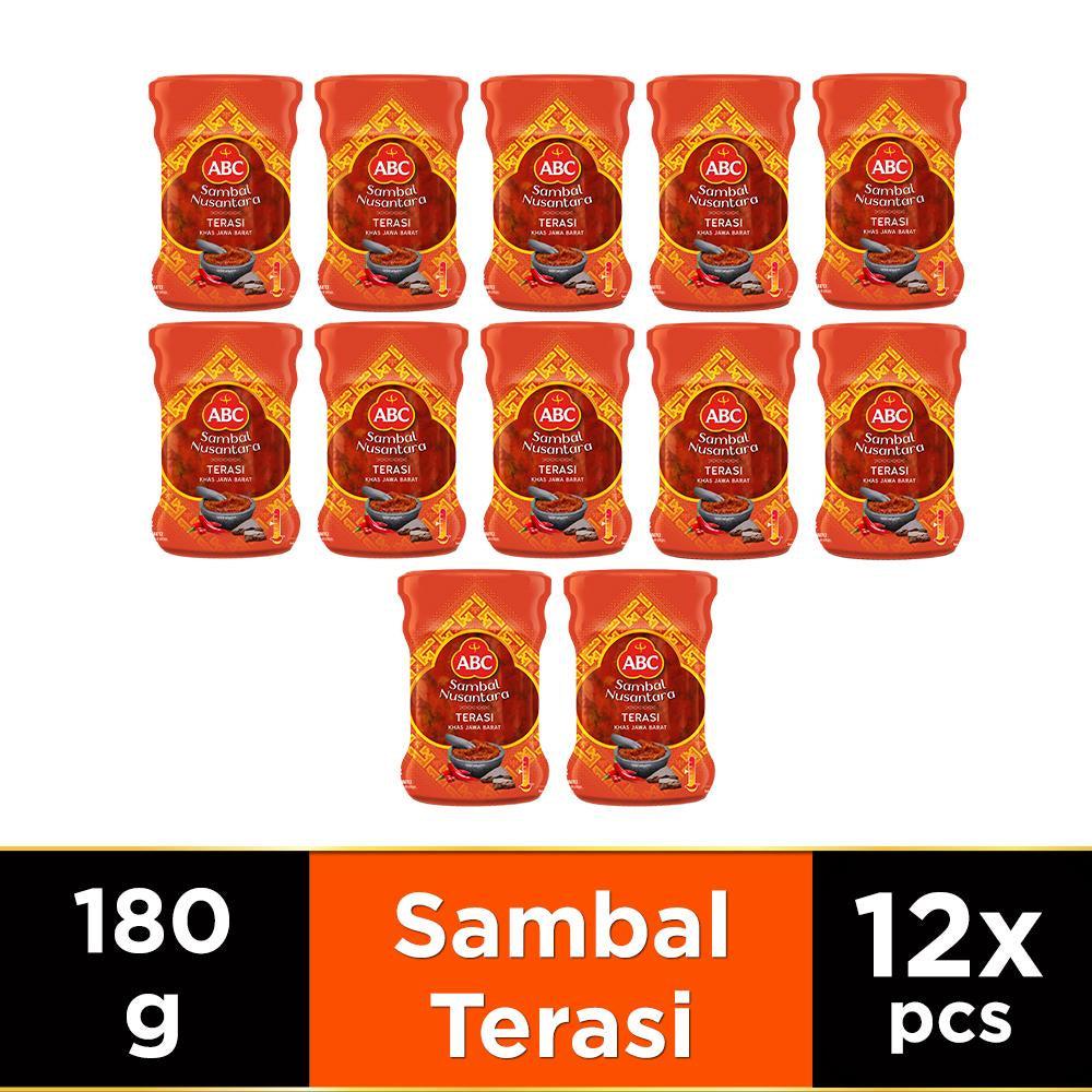 ABC Sambal Terasi Jar/Pouch 12 x 180 gr