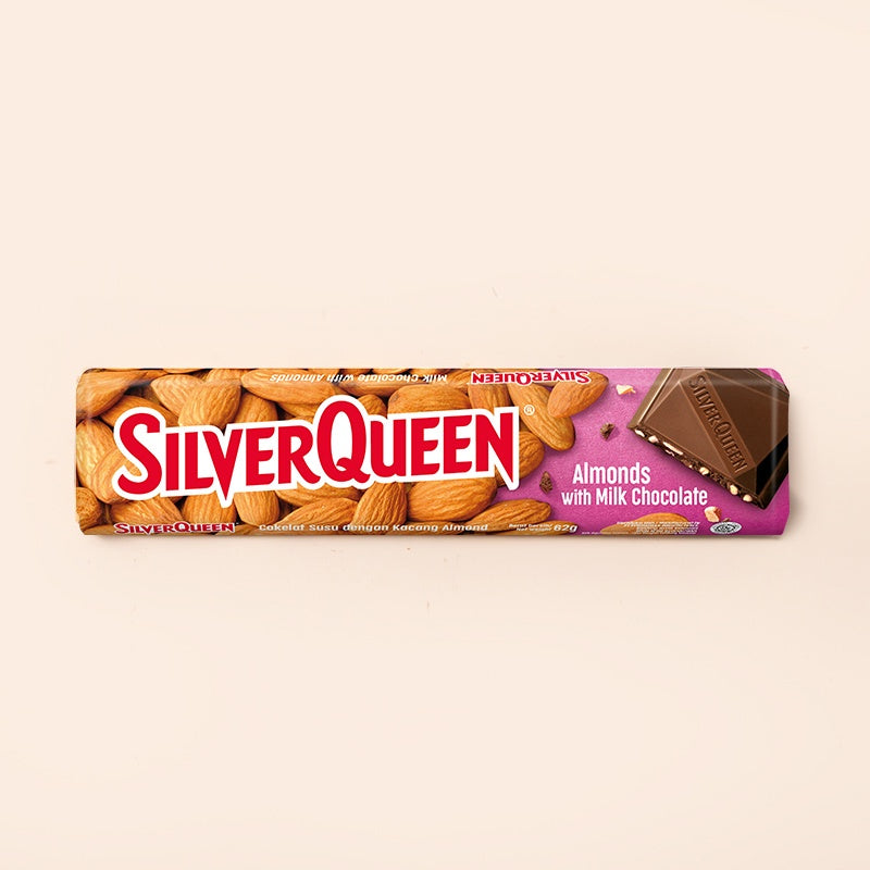 Silverqueen Almond 55 g x 4 pcs
