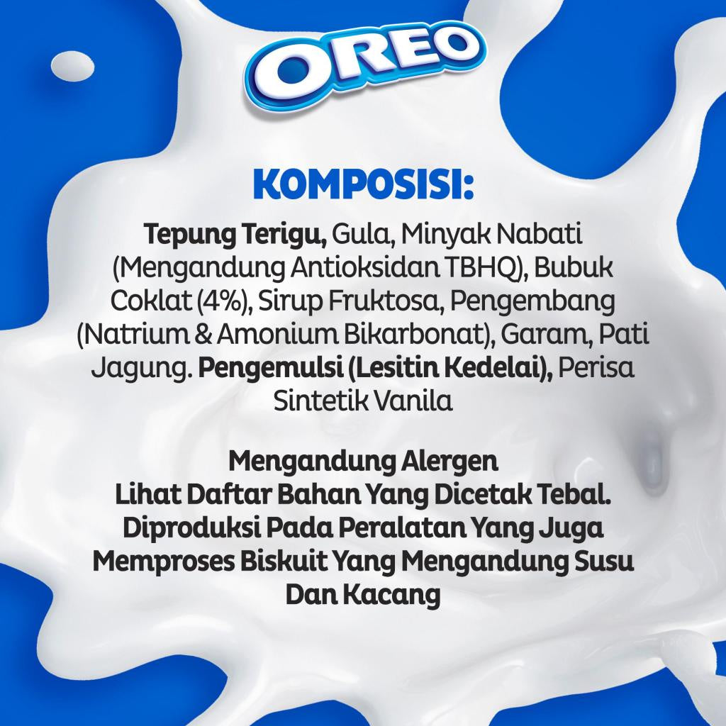 Oreo Choco Vanilla Wafer 2 x 140.4 g