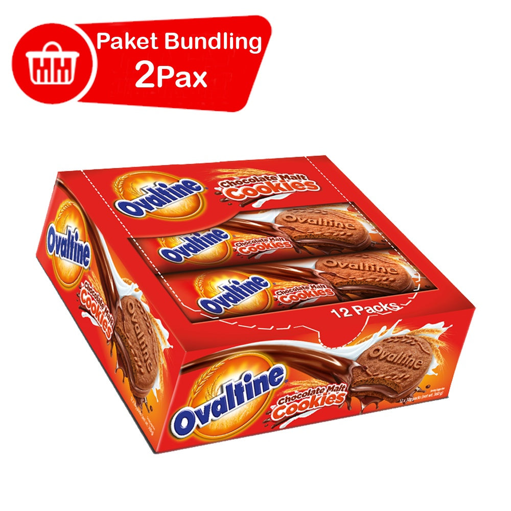 Ovaltine Chocomalt 12 x 24gr x 2