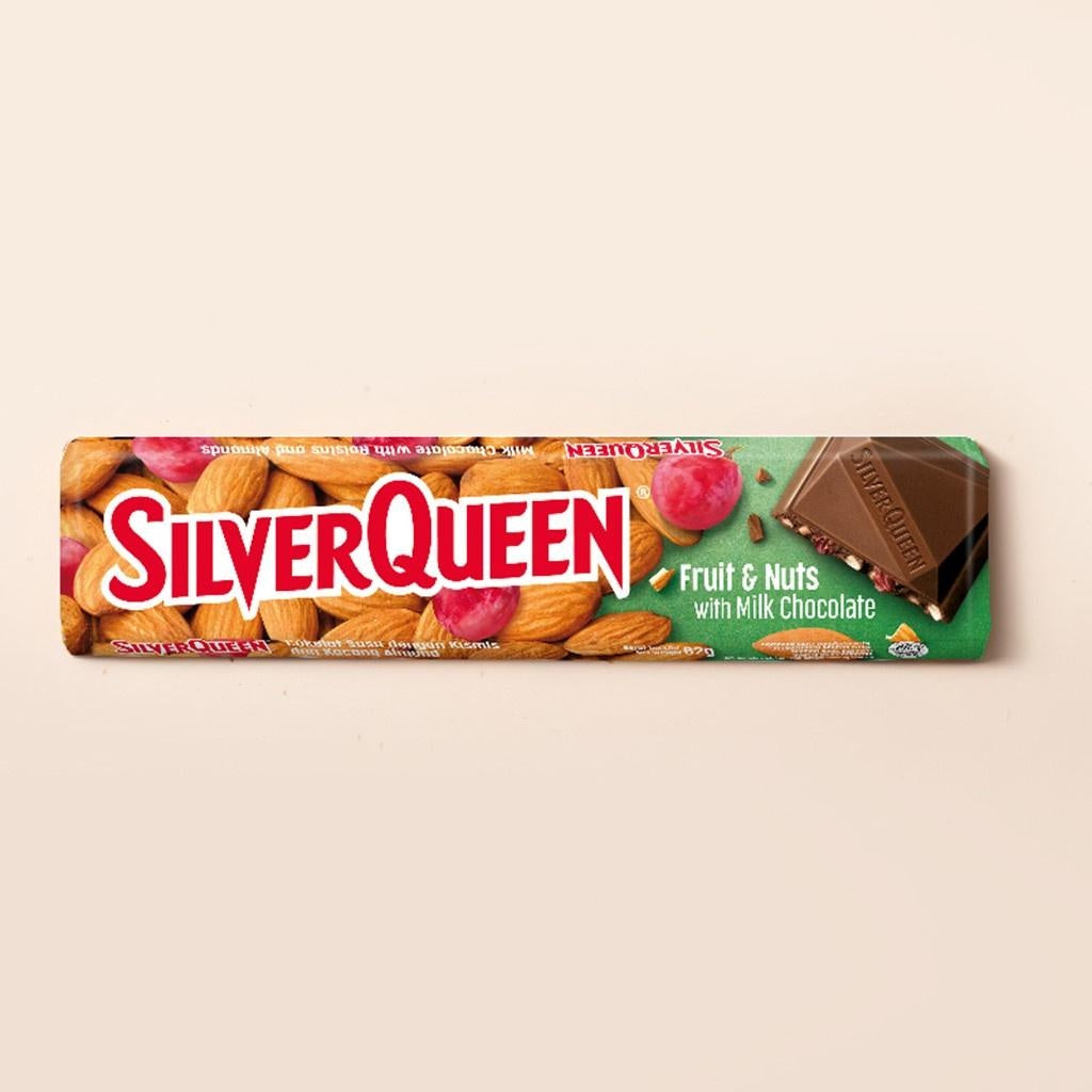 Silverqueen Fruit and Nuts 58 g x 3 pcs