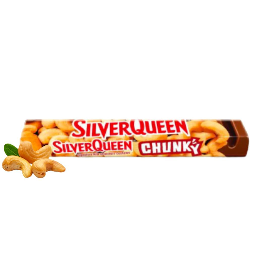 Silverqueen Chunky Bar Cashew 95 g x 4 pcs