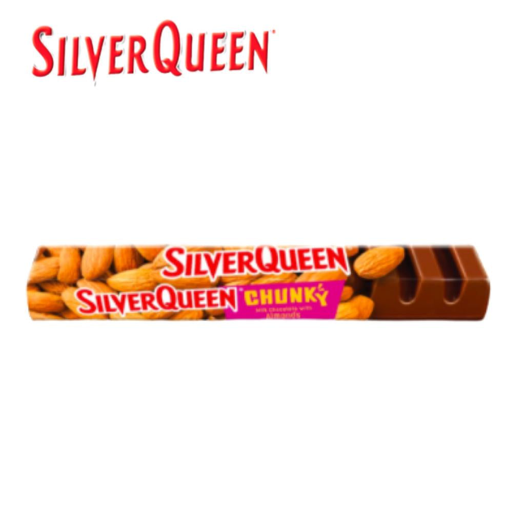 Silverqueen Chunky Bar Almond 82 g x 4 pcs