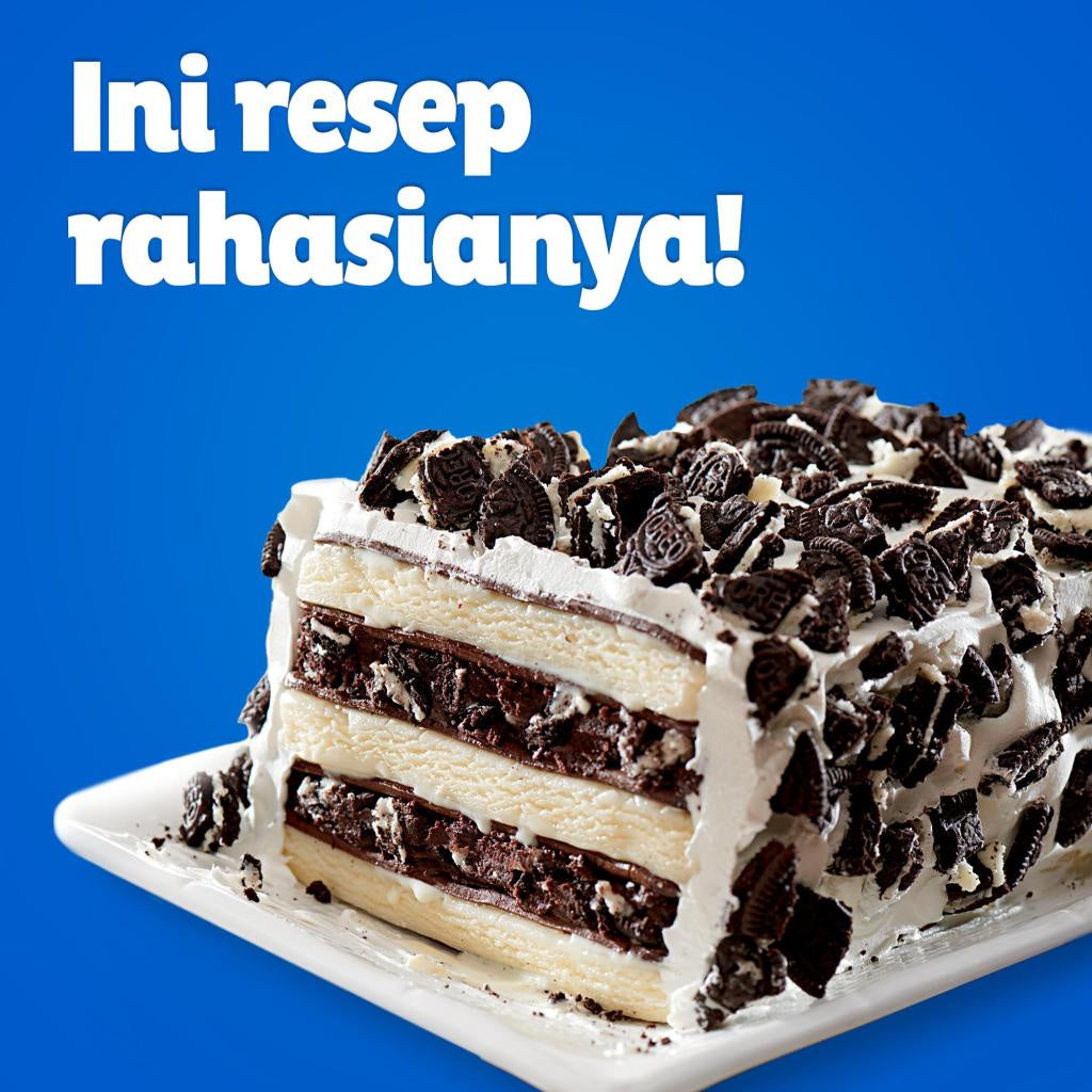 Oreo Biskuit Cookie Crumb Pouch 1kg x2, Untuk memasak Kue dan Roti dengan mudah