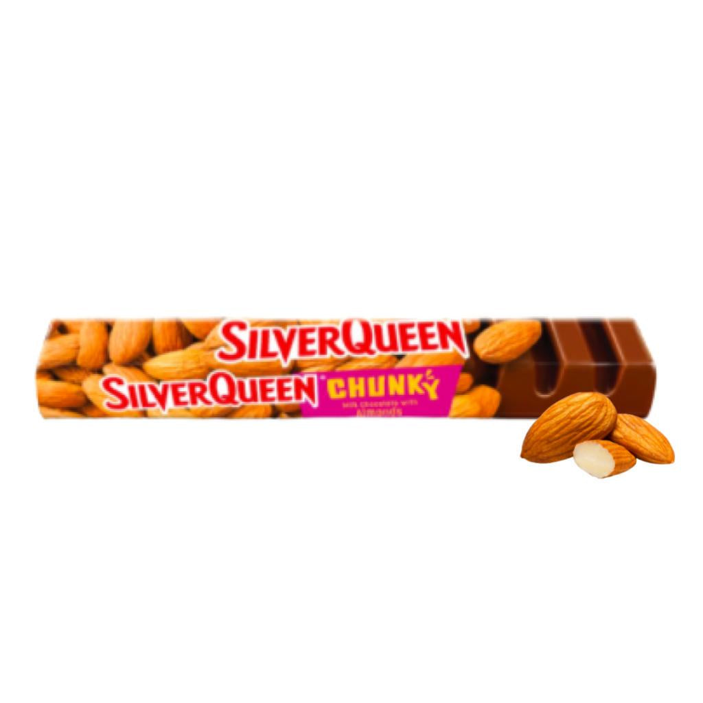 Silverqueen Chunky Bar Almond 82 g x 4 pcs