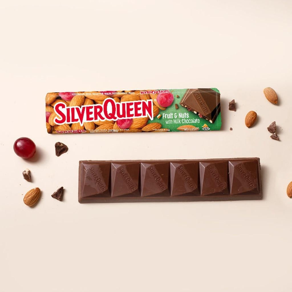 Silverqueen Fruit and Nuts 58 g x 3 pcs
