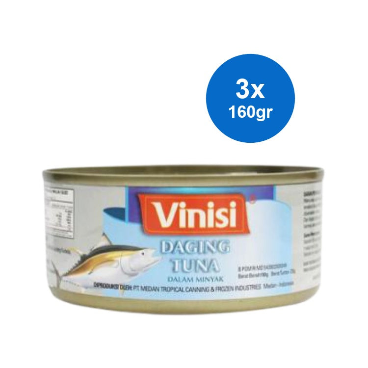 Vinisi Chunk Light Tuna 3 x 160 gr