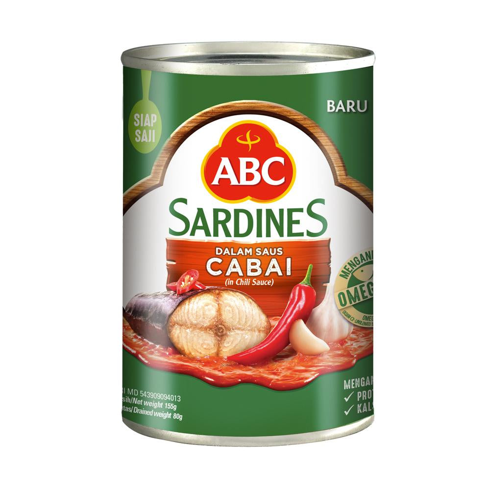 ABC Sarden Saus Cabai 155 gr - Multipack 6 pcs