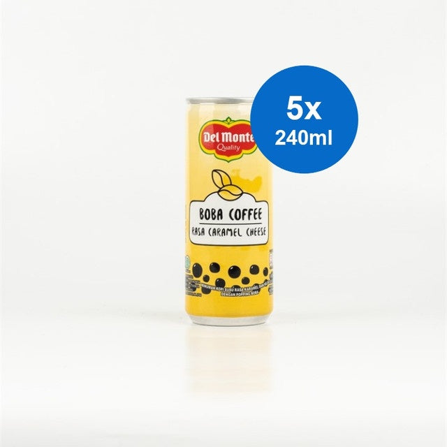 Del Monte RTD Coffee Caramel Cheese 240 mL x 5