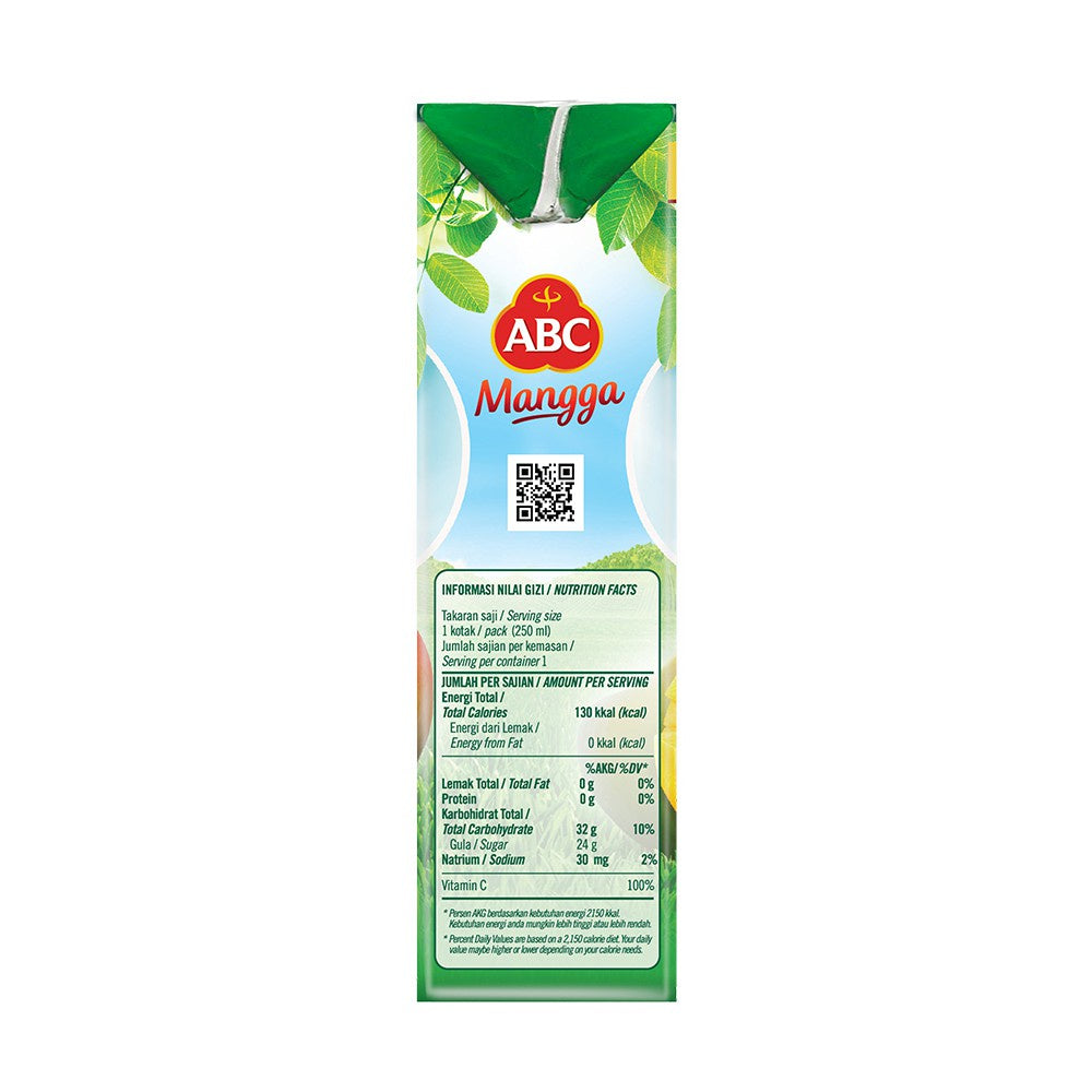 ABC Mango Juice 250 mL x 8