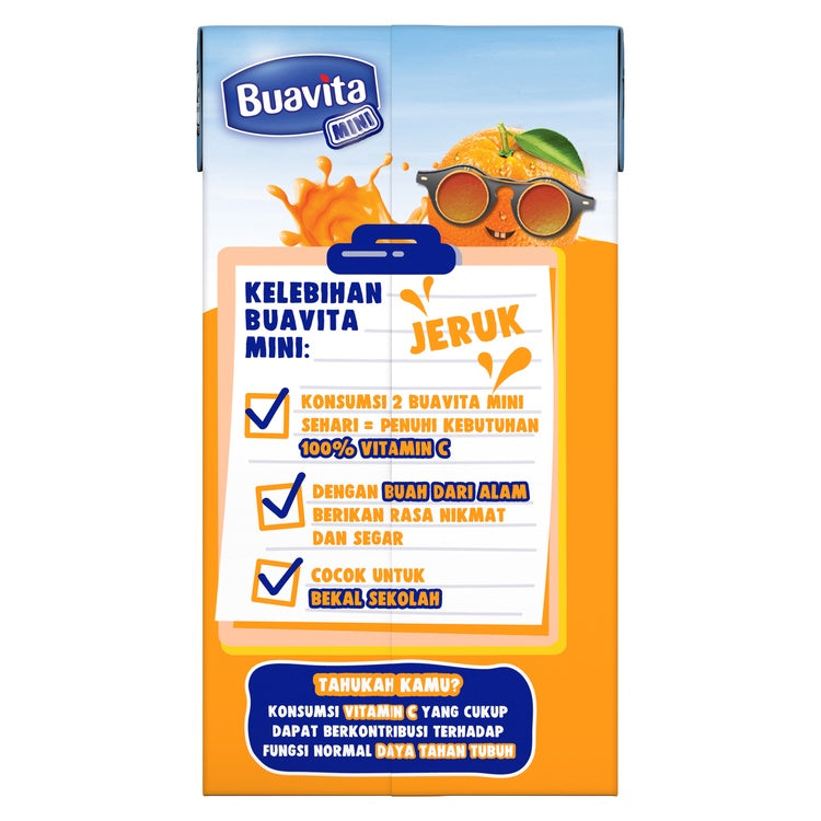 Buavita Mini Juice Jeruk 125 ml x 10