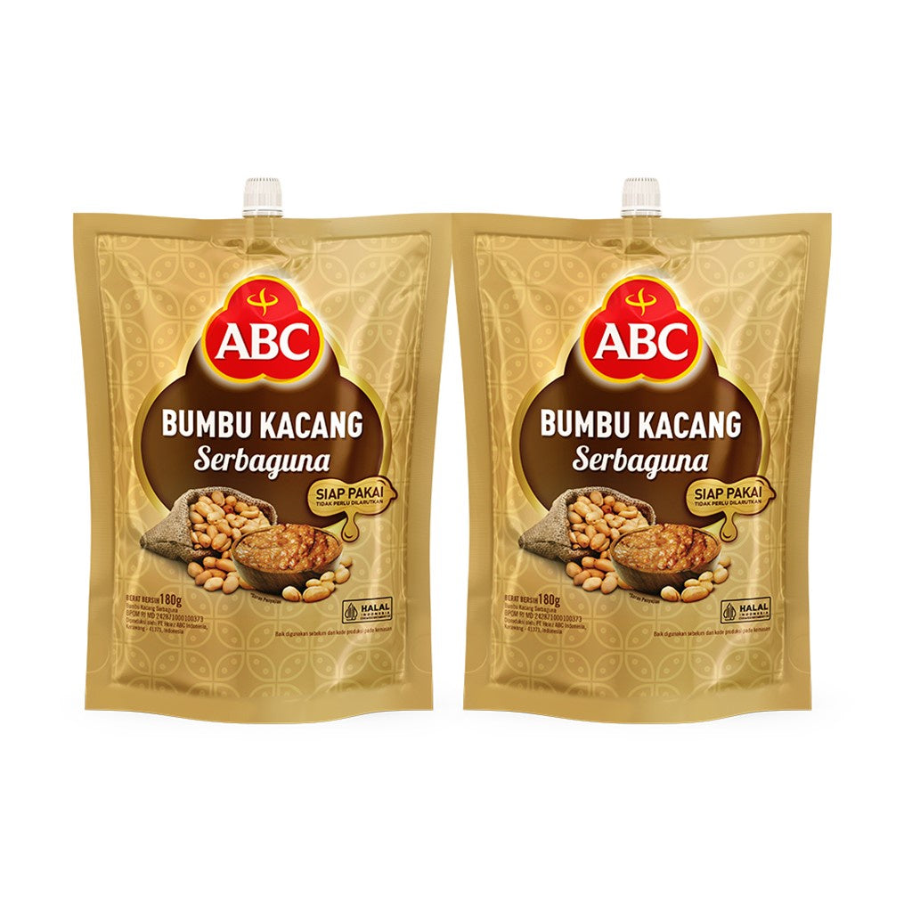 ABC Bumbu Kacang Serbaguna 180 g - Twin Pack