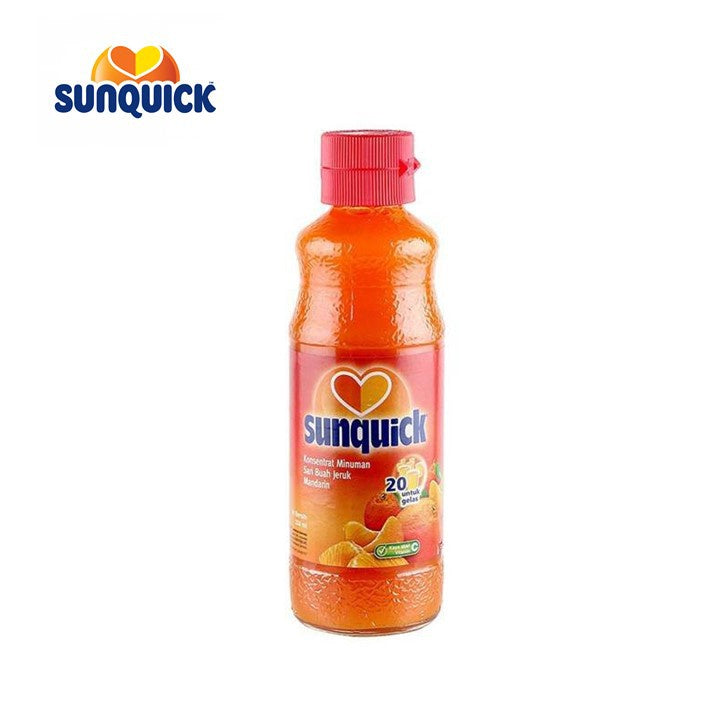 Sunquick Minuman Jeruk Mandarin Standard 330 mL x 2