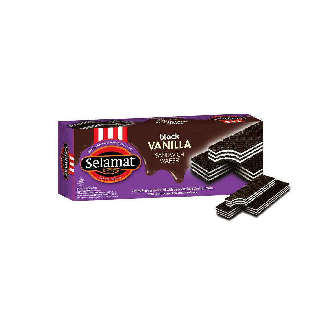 Selamat Wafer Black Vanilla 4 x 145 gr