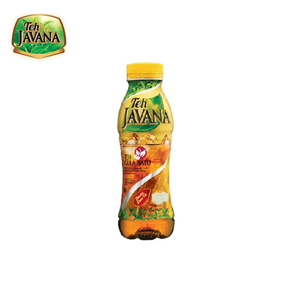 Teh JAVANA Gula Batu Teh Siap Minum Botol 350ML x 15