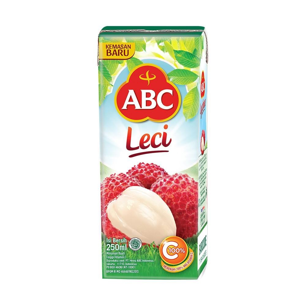 ABC Lychee Juice 250 ml x 3 pcs