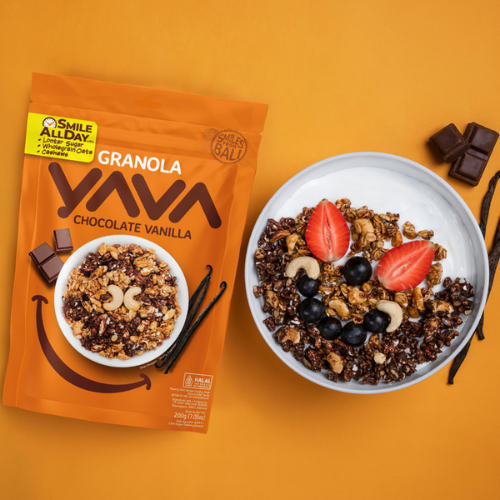 YAVA Granola Chocolate Vanilla 200g