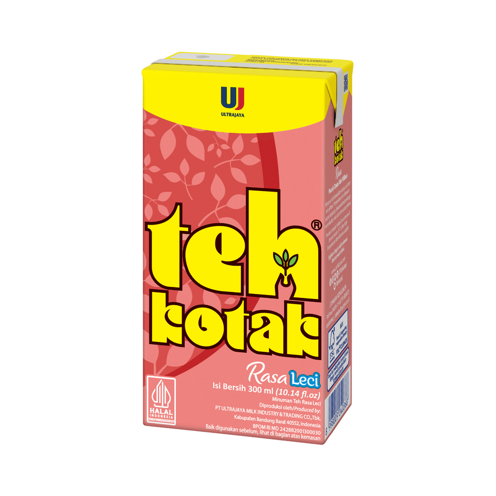 Teh Kotak Rasa Leci 300ml