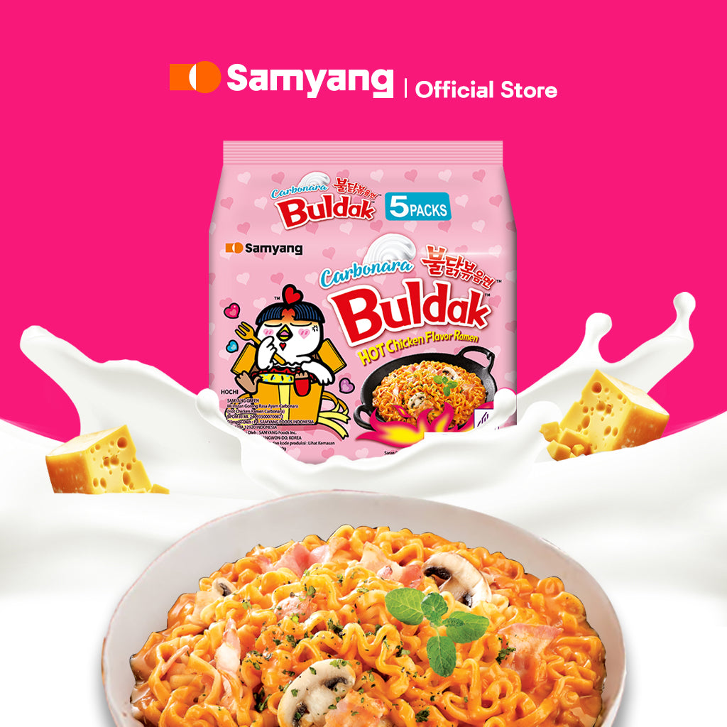 (Multi) Samyang Hot Chicken Ramen Carbonara