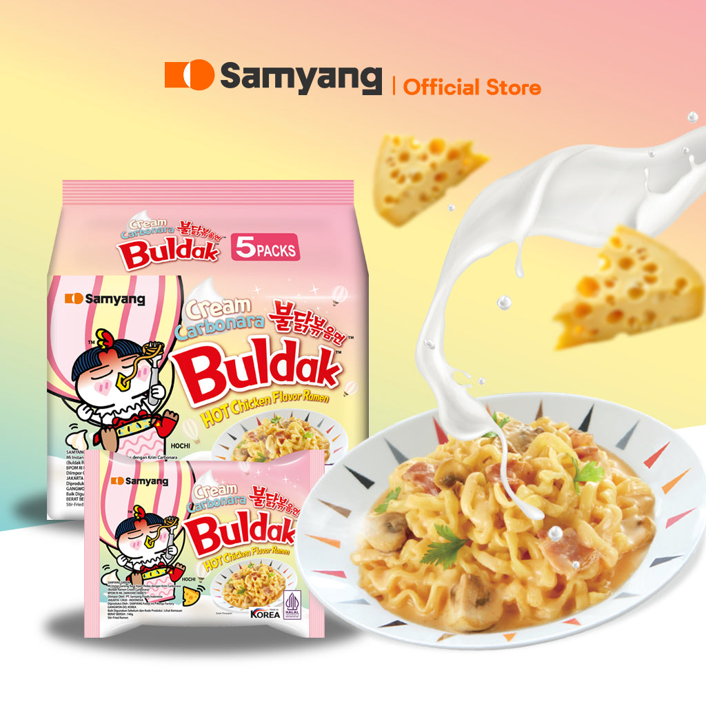 (Multi) Samyang Buldak Ramen Cream Carbonara