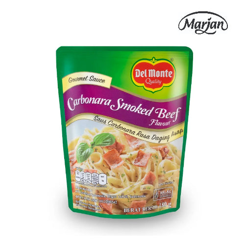 Del Monte Carbonara Smoked Beef Standing