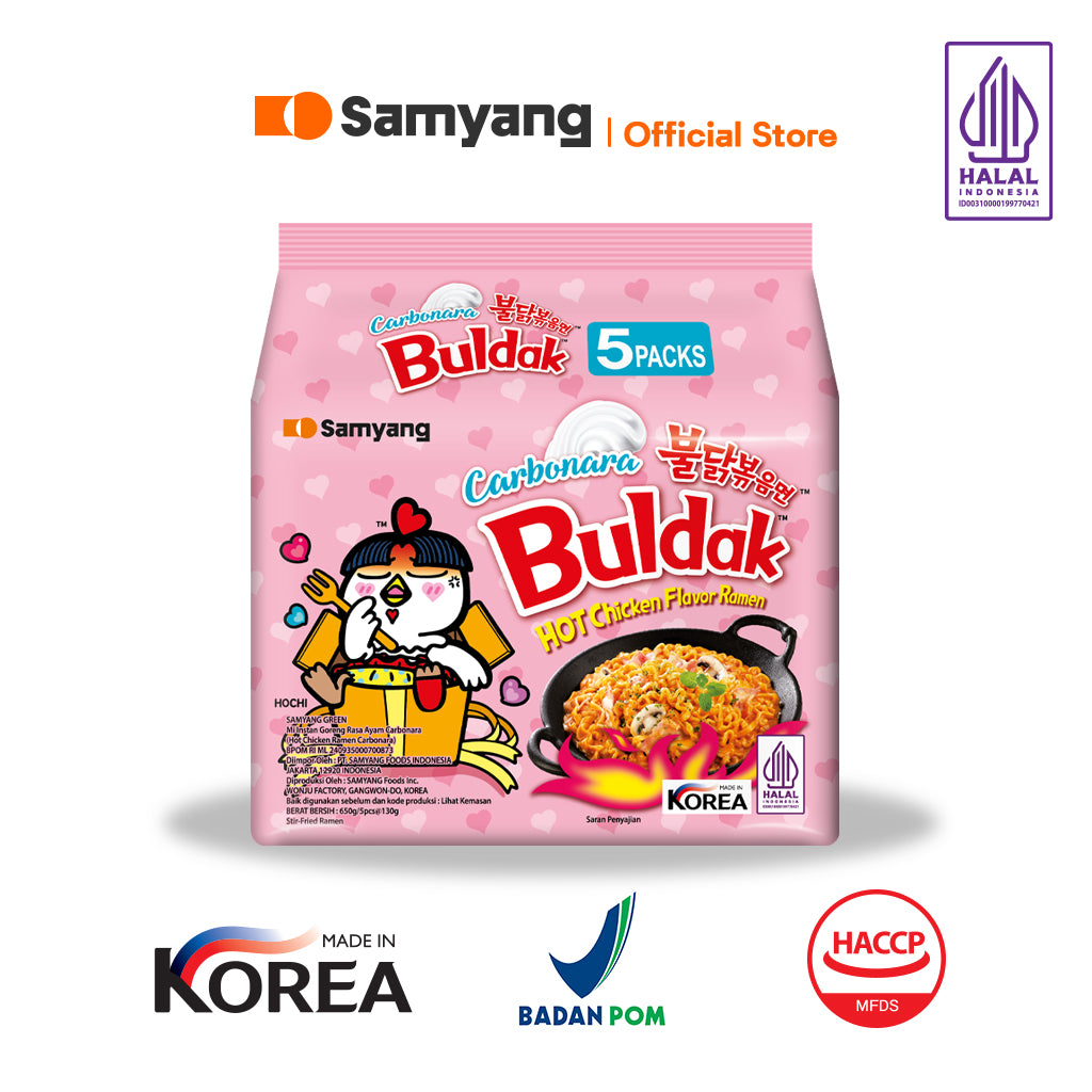 (Multi) Samyang Hot Chicken Ramen Carbonara