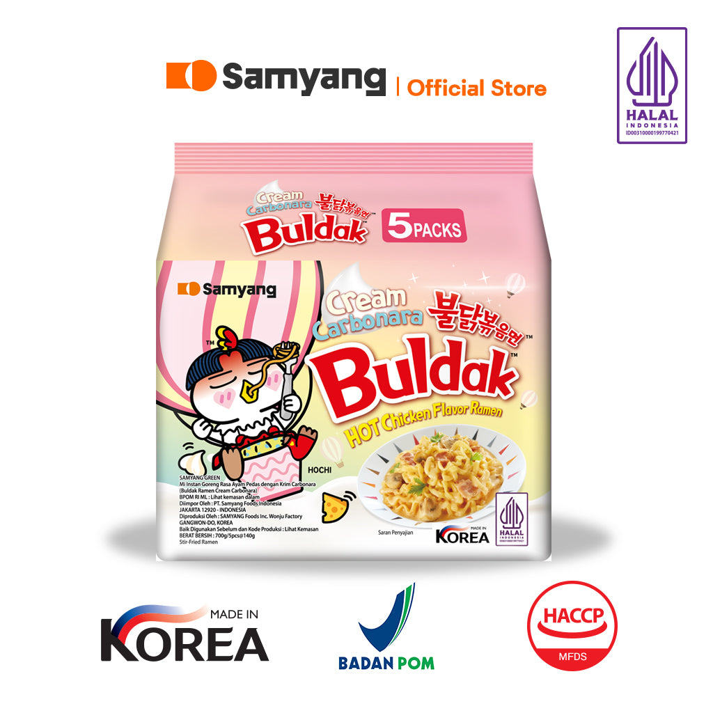 (Multi) Samyang Buldak Ramen Cream Carbonara