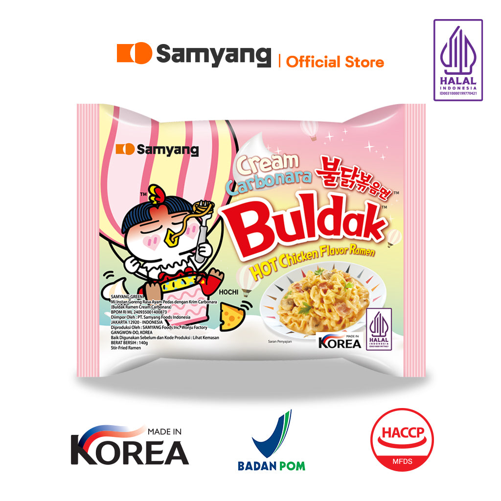 Buldak Ramen Cream Carbonara