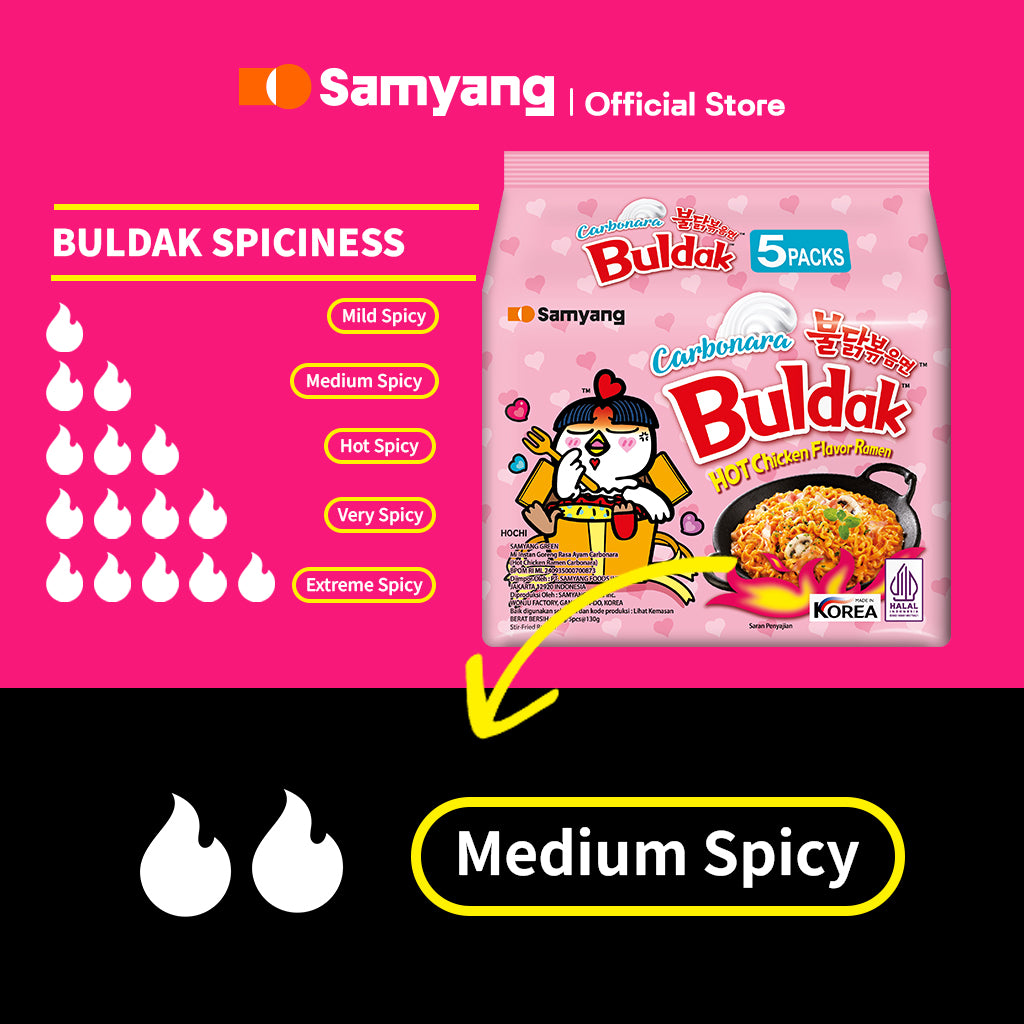 (Multi) Samyang Hot Chicken Ramen Carbonara