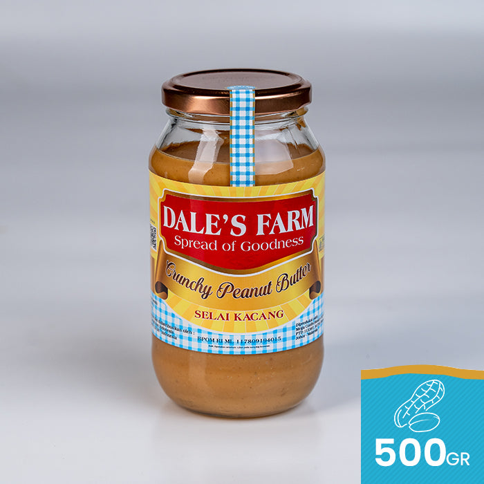 Dale's Farm Crunchy - Peanut Butter 500gr