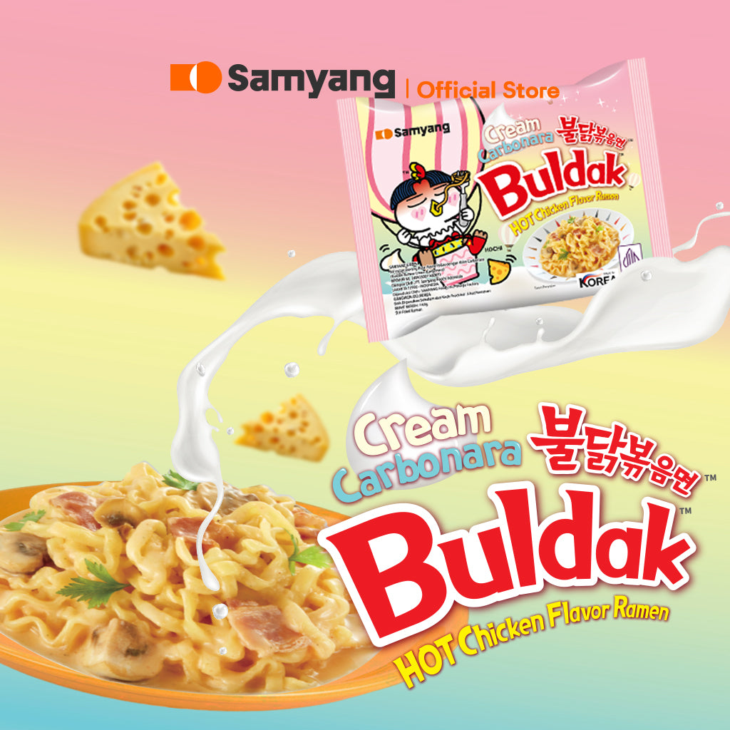 Buldak Ramen Cream Carbonara
