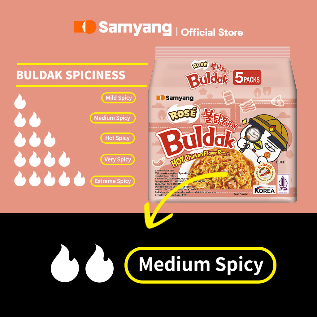 (Multi) Samyang Hot Chicken Ramen Ramen Rose