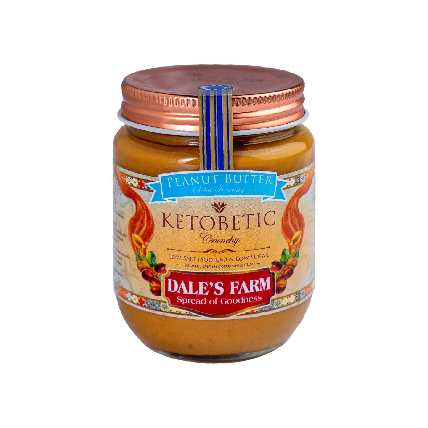 Dale's Farm Ketobetic Crunchy - Peanut Butter 250gr