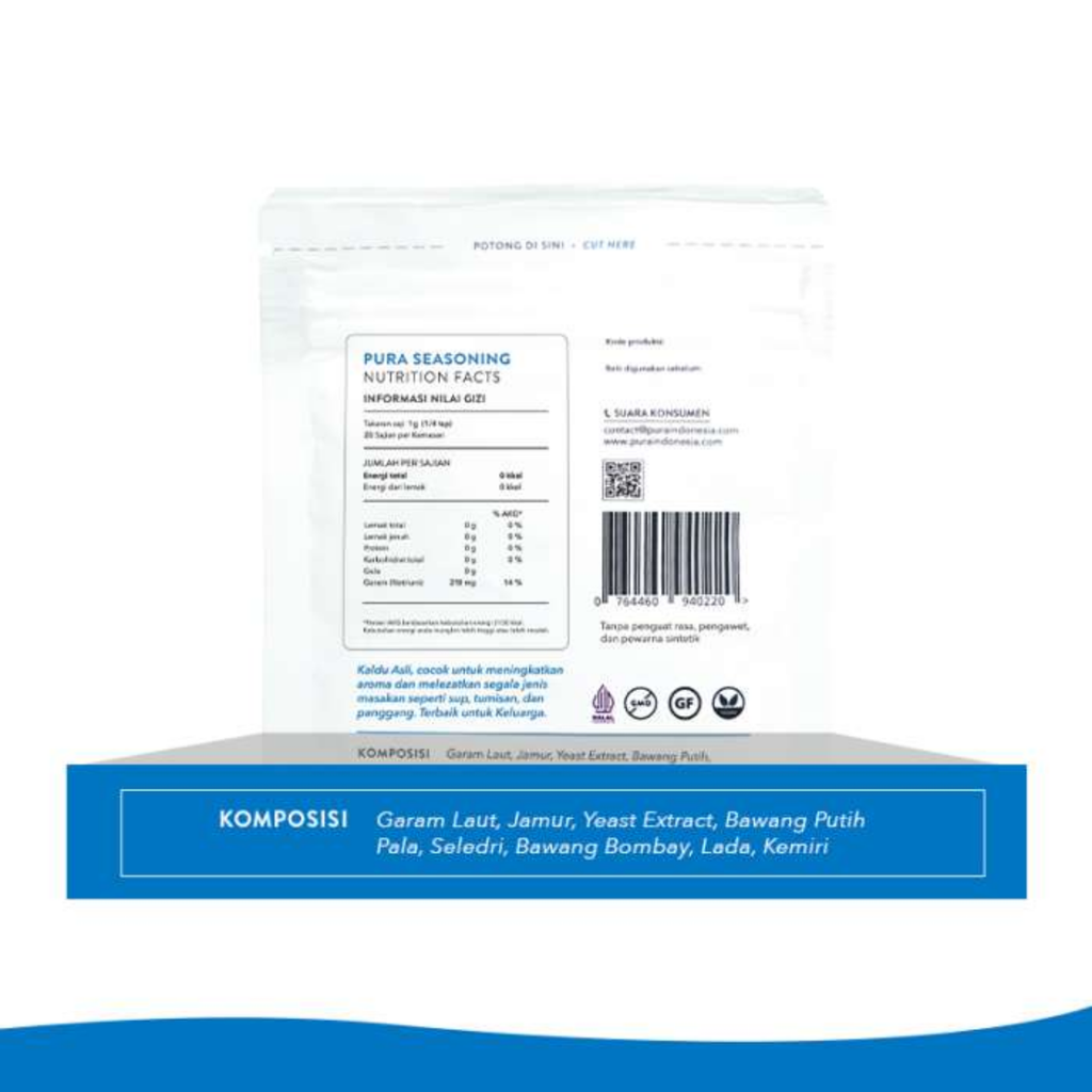 PURA Kaldu Jamur 20gr