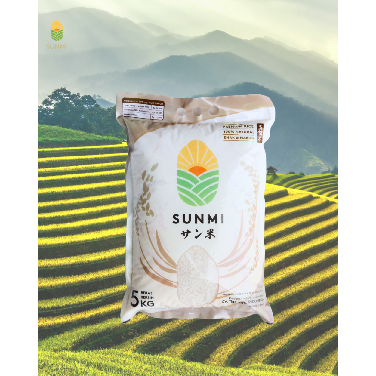 Sunmi Beras Putih Premium 5kg