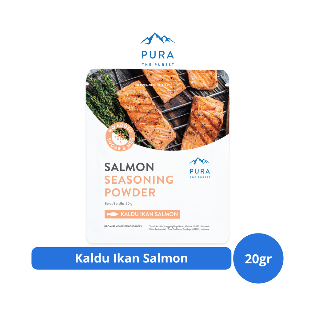 PURA Kaldu Ikan Salmon 20gr