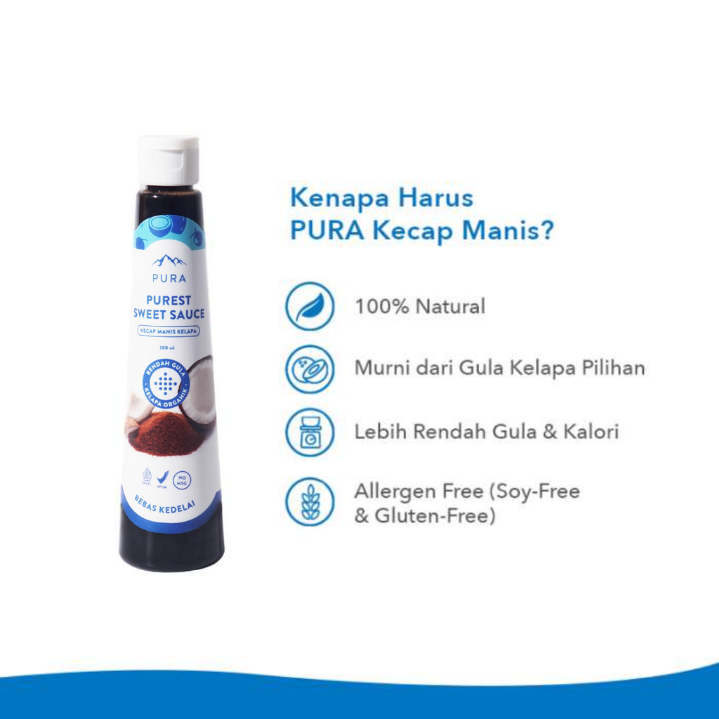 PURA Kecap Manis Kelapa 200ml