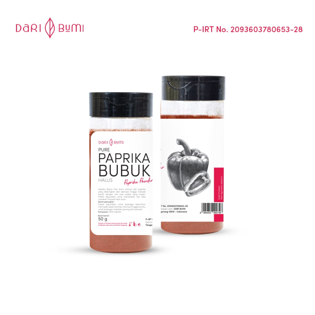 Bumbu Paprika Bubuk 50 g Dari Bumi