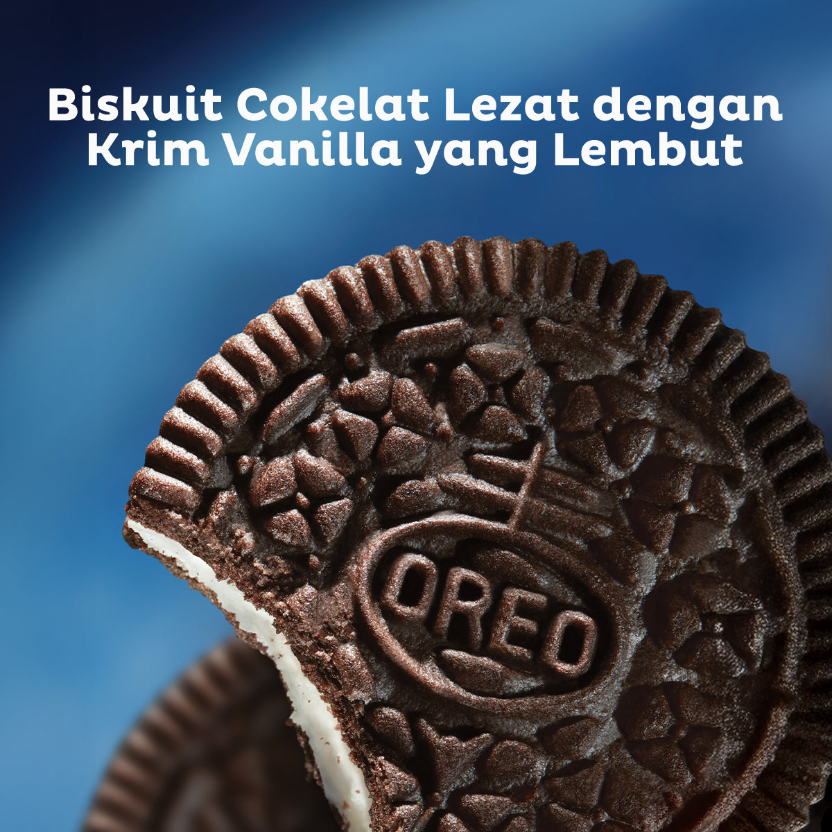 Oreo Original 110.4g, Biskuit Sandwich Cokelat dengan Krim Rasa Vanila