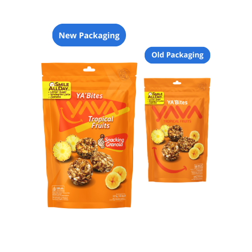 YAVA YA'Bites Tropical Fruits 125g