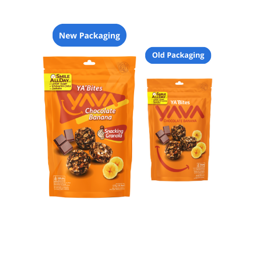 YAVA YA'Bites Chocolate Banana 125g