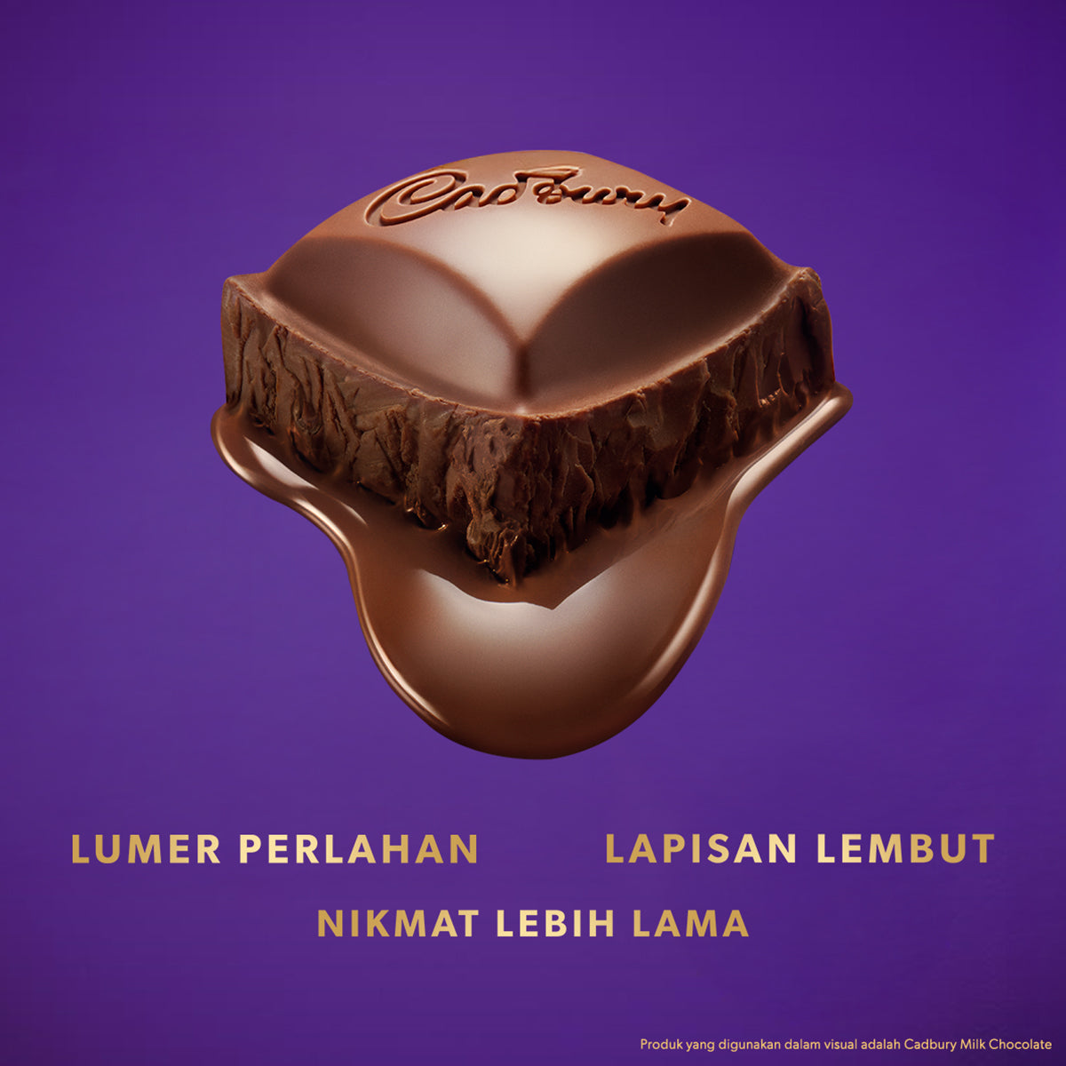 Cadbury Dairy Milk Cashew Nut 85g, Cokelat Susu dengan Kacang Mete