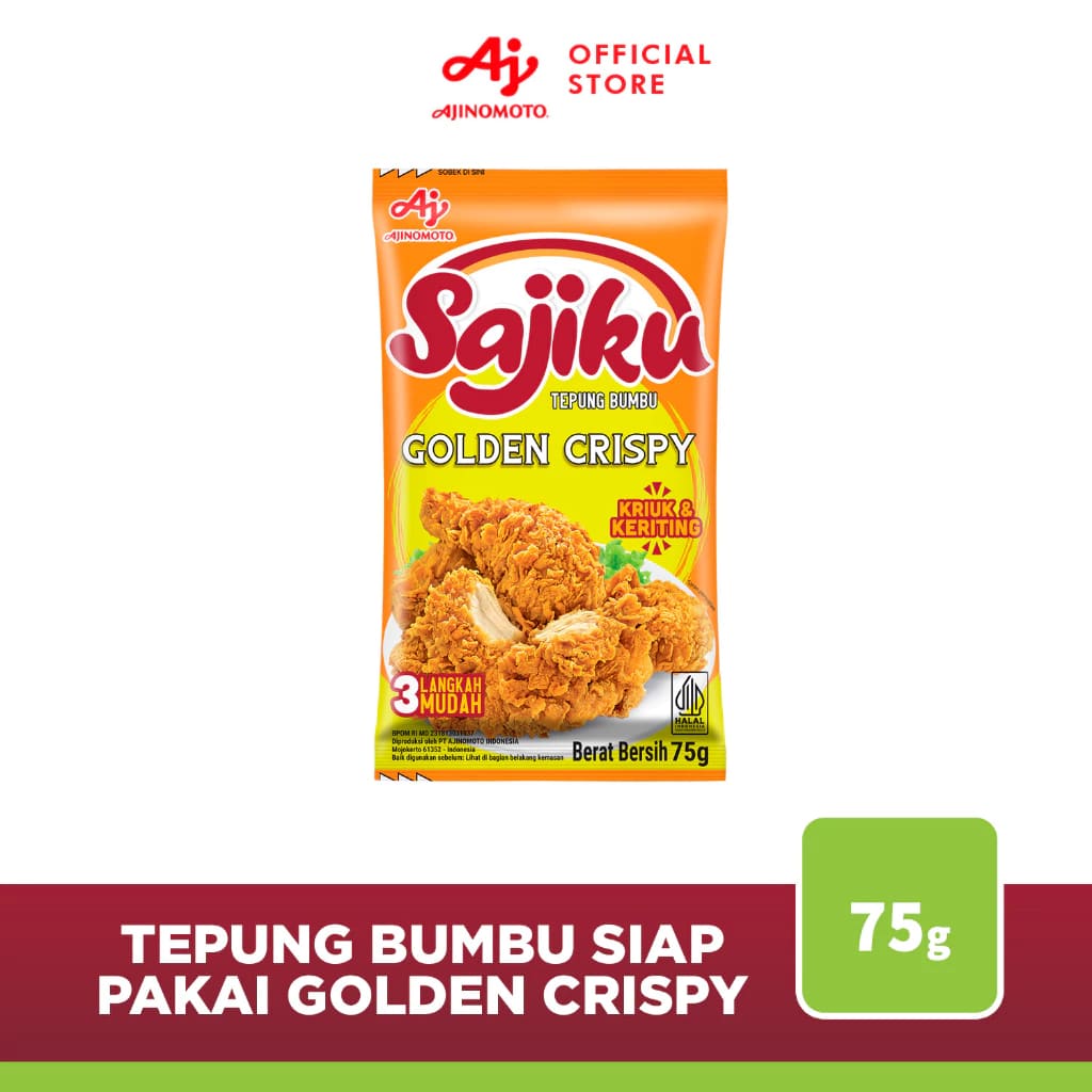 Sajiku Tepung Bumbu Golden Crispy 75 g