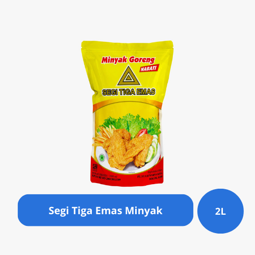 Segi Tiga Emas Minyak 2 Liter