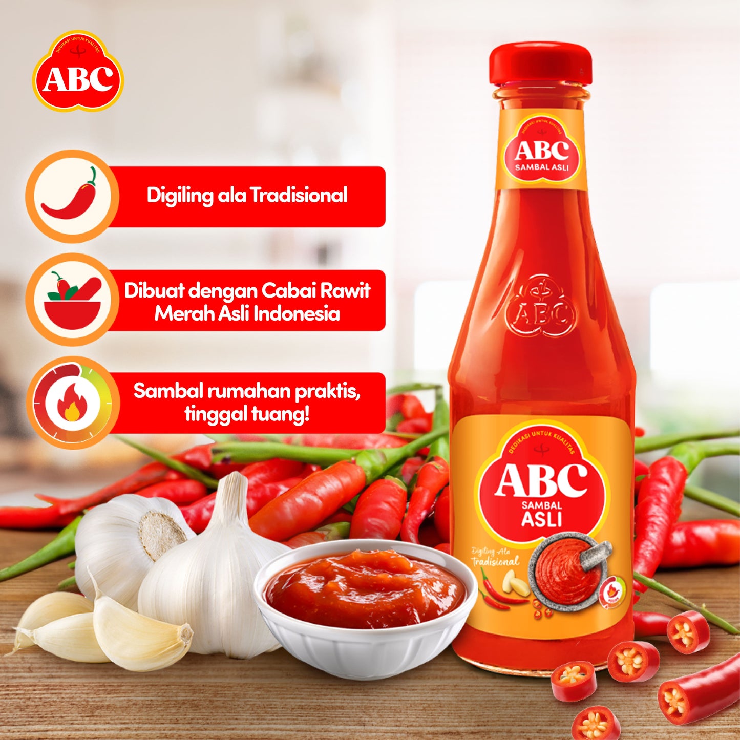 ABC Sambal Asli 335 mL