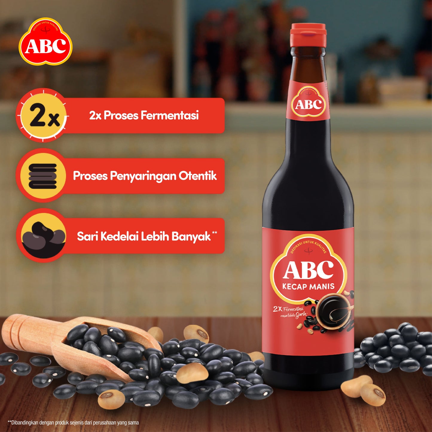 ABC Kecap Manis 620 mL