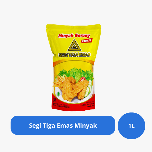 Segi Tiga Emas Minyak 1 Liter