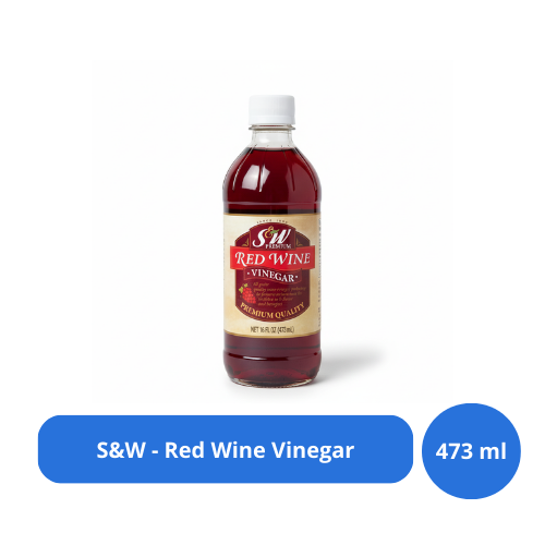 S&W - Red Wine Vinegar 473 ml